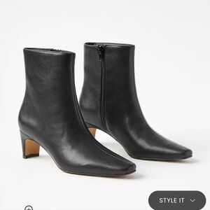 NWT Loft Squared Pointy Toed Booties